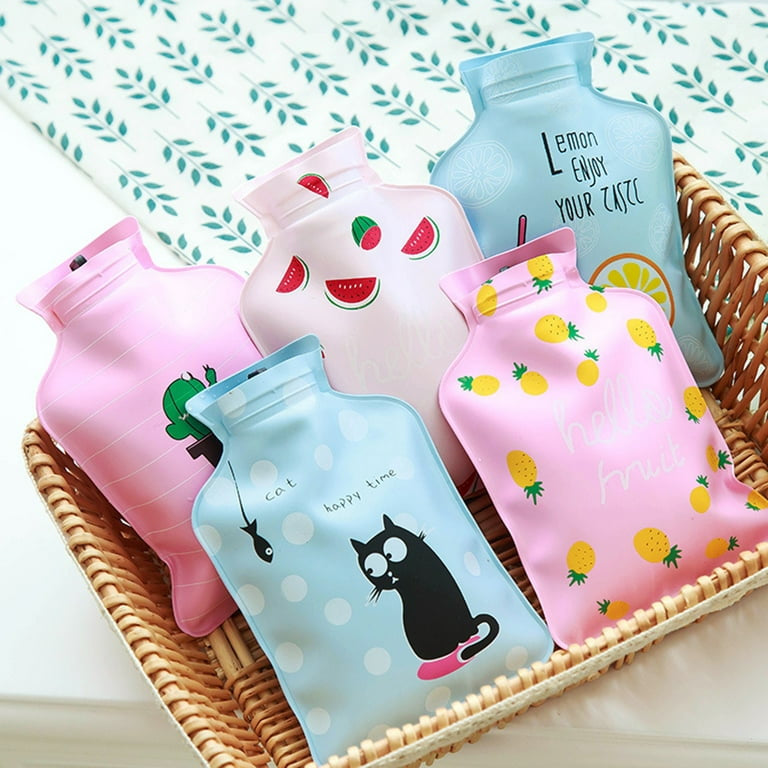 Cartoon Hot Water Bottle, Water Injection Storage Bag, Portable Hot Water Bag Cartoon Hot Water Bottle, Water Injection Storage Bag, Portable Hot Water Bag